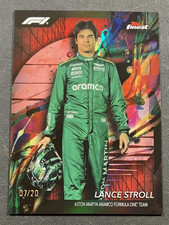 /20 Red Black Vapor Lance Stroll #12 - 2024 Topps Finest Formula 1 F1 Card  MINT