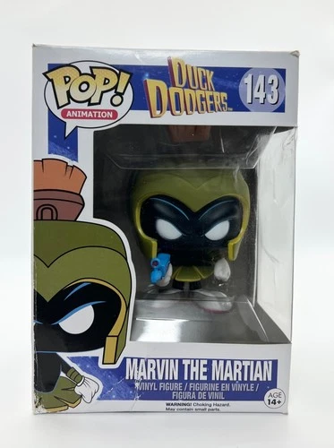 Funko POP! Animation Duck Dodgers Marvin the Martian #143 (BOX DAMAGE)