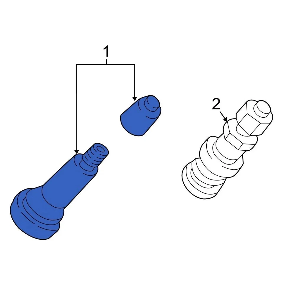 For Mazda CX-5 2013-2016 Mazda Tire Valve Stem Foto 2 de 4