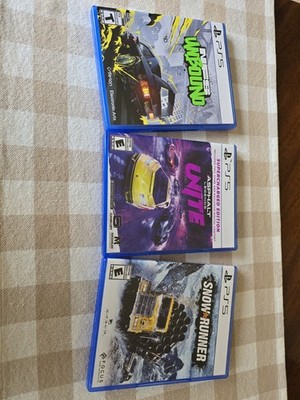  Asphalt legends, Need for Speed Unbound, Snow Runner