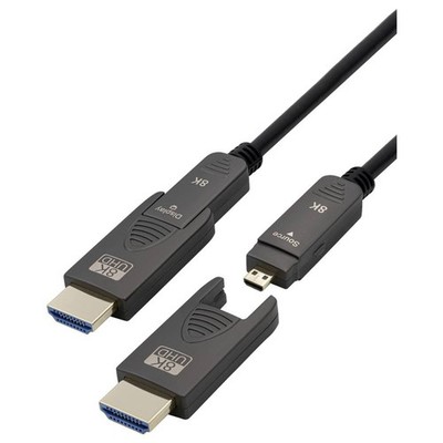 Maxtrack HDMI Anschlusskabel 15 m Schwarz C504-15ML 8K UHD HDMI-Kabel