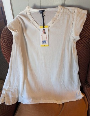 Buffalo Ladies' lightweight V-Neck Top Shirt - E34