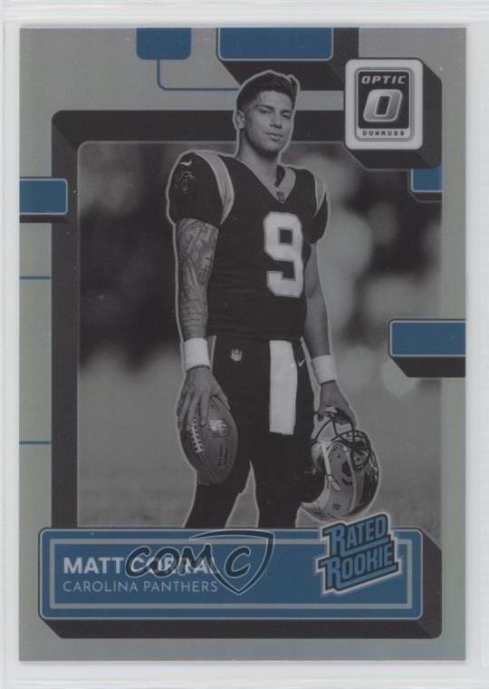2022 Panini Donruss Optic Rated Rookie Holo Prizm Variation Matt Corral #204 rp9