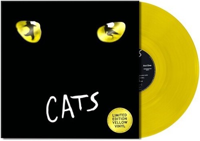 Cats ORIGINAL CAST RECORDING Andrew Lloyd Webber NEW YELLOW COLORED VINYL 2 LP