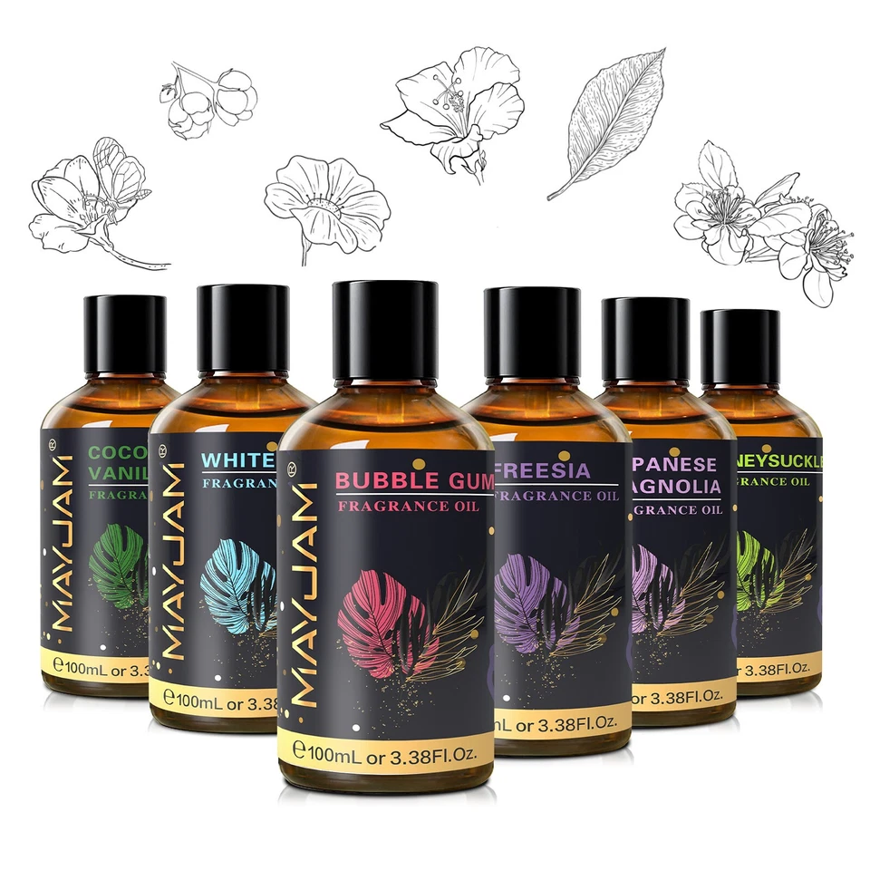 MAYJAM Fragrance Oil 3.38 oz For Candle Soap Incense Making Burners Scented Oils - Image 2 of 4