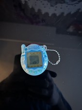 Tamagotchi Connection Translucent Blue Bubbles - New Battery Great Working Order