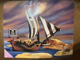 Lego Vintage Classic Pirates Renegade Runner 6268 Instructions Manual Only! Vf