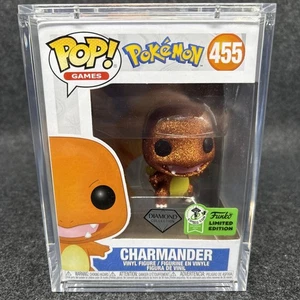 Funko Pop! Pokémon Charmander Diamond Glitter Emerald City  Comic-Con Exclusive