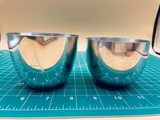 Kirk Stieff Pewter Cup Thomas Jefferson Monticello Set of 2 Westminster England