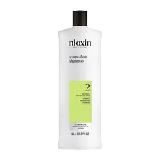 Nioxin System2 Scalp + Hair Shampoo Natural Progressed Thinning Hair  33.8 oz