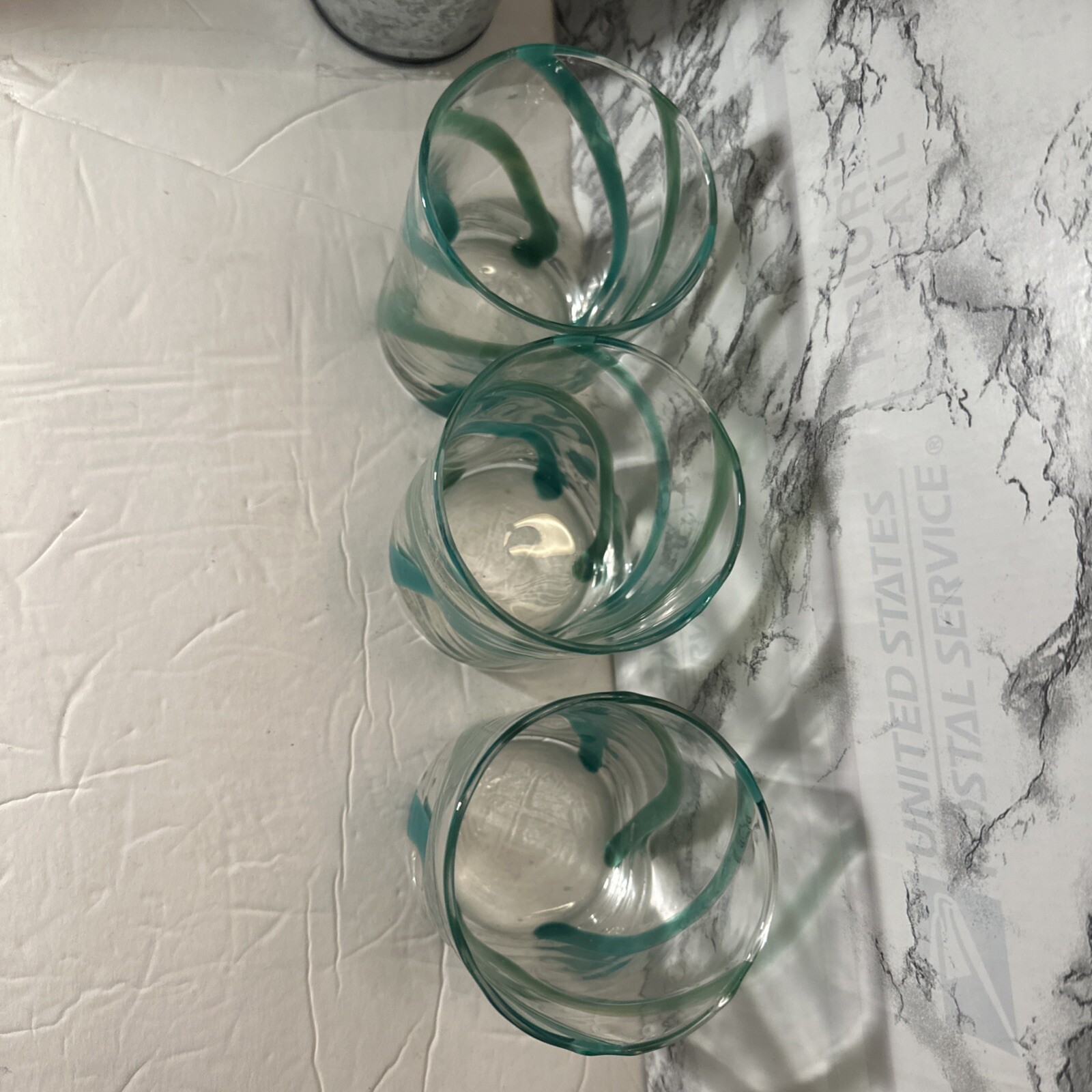 Alessandro Of Italy, Handmade Drinking Glasses 3/Double Old Fashion Murano