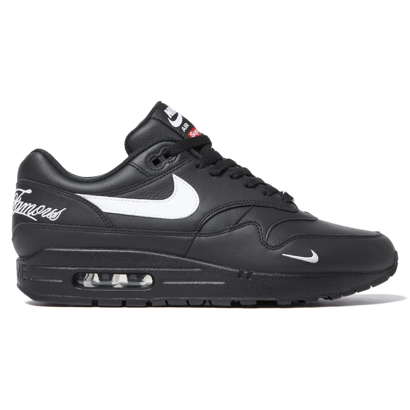 Supreme Air Max 1 noir UK 7,5 BNIB commande confirmée ✅??