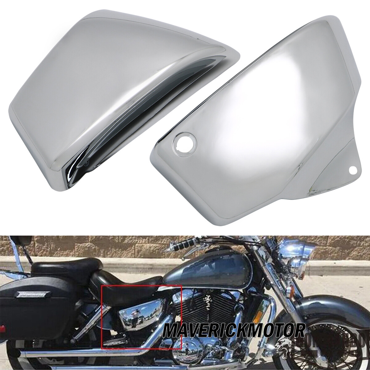 Battery Side Fairing Cover For Honda Shadow VT 1100 ACE / Aero