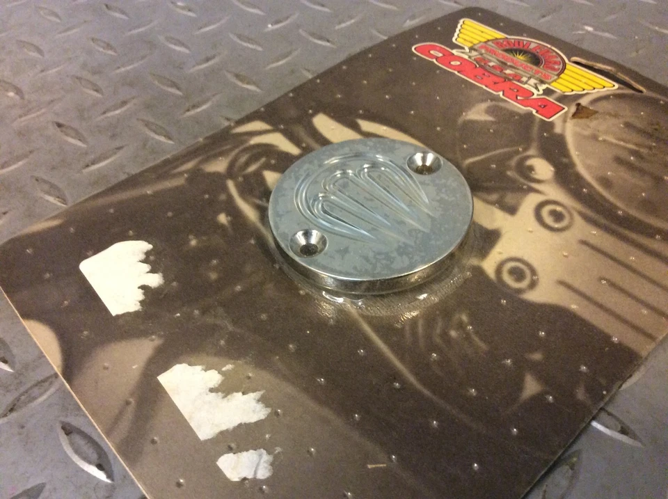 Cubierta de depósito festoneada Kawasaki Vulcan 800 1500 VN800 VN1500 Cobra 05-1432 Foto 3 de 4