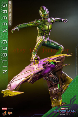 Hot Toys 1/6 Mms631 Spider-Man Green Goblin Deluxe Version Action