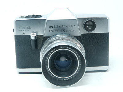Kodak Retina Instamatic Reflex w. 28mm f/4 Curtagon Lens. One 126 Film Included!
