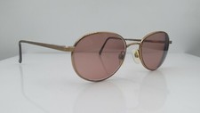 Vintage Wolverine W007 Gold Metal Oval Sunglasses FRAMES ONLY Korea