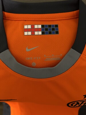 Nike Authentic Inter Milan 2023 / 2024 Orange Soccer Serie A