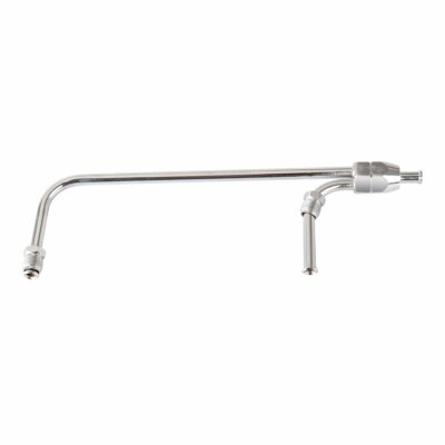 Chrome Dual Feed Fuel Line 1551 3/8 In Hose Barb Inlet Fit For 3310 - Foto 10