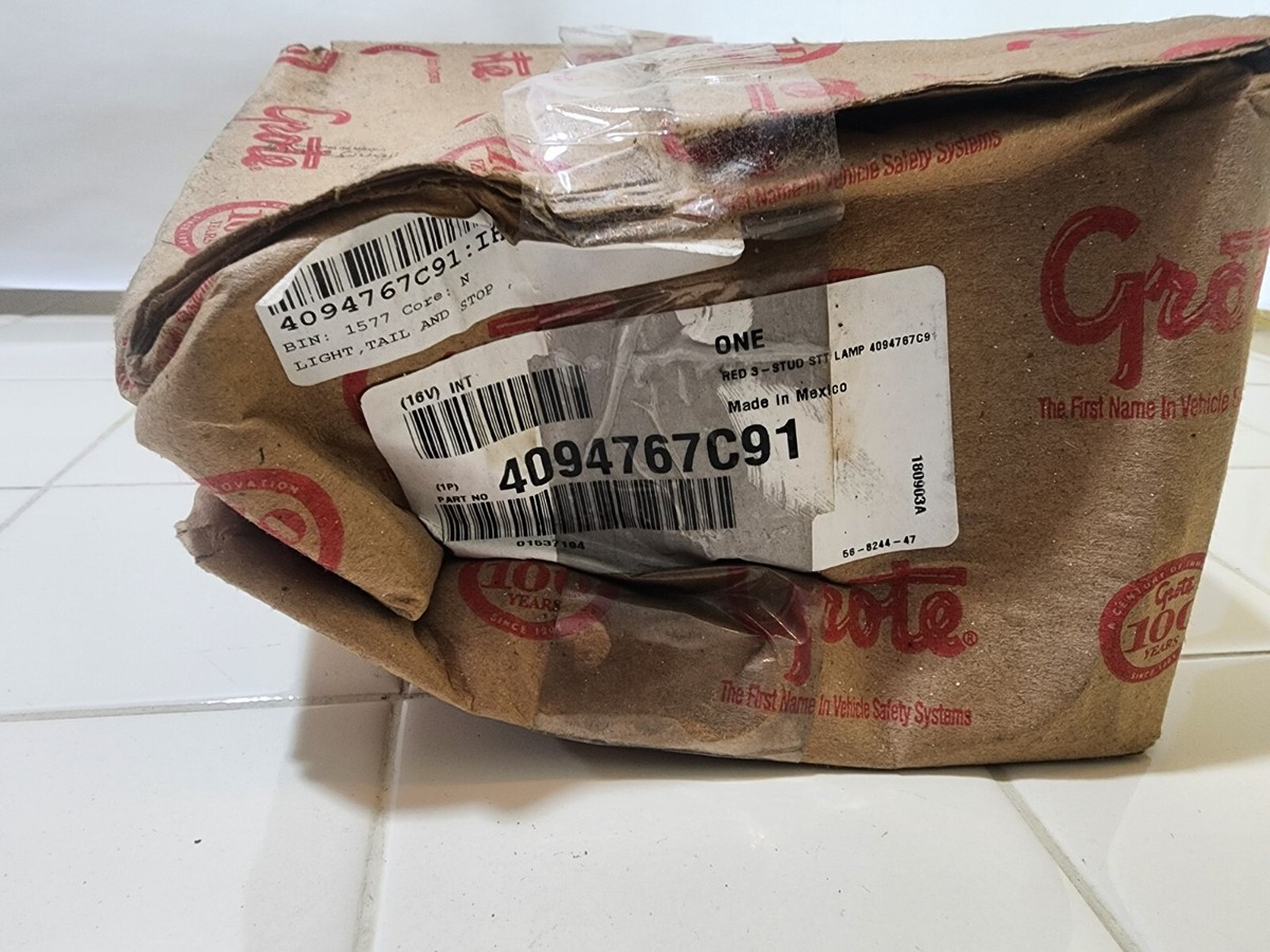 【中古】 Greater Good / Greater Good Grote 4094767C91 Genuine OEM Red Stud STT Lamp Tail & Stop