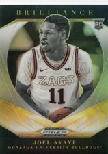 2021-22 Panini Prizm Draft Picks JOEL AYAYI RC ROOKIE BRILLIANCE SILVER PRIZM