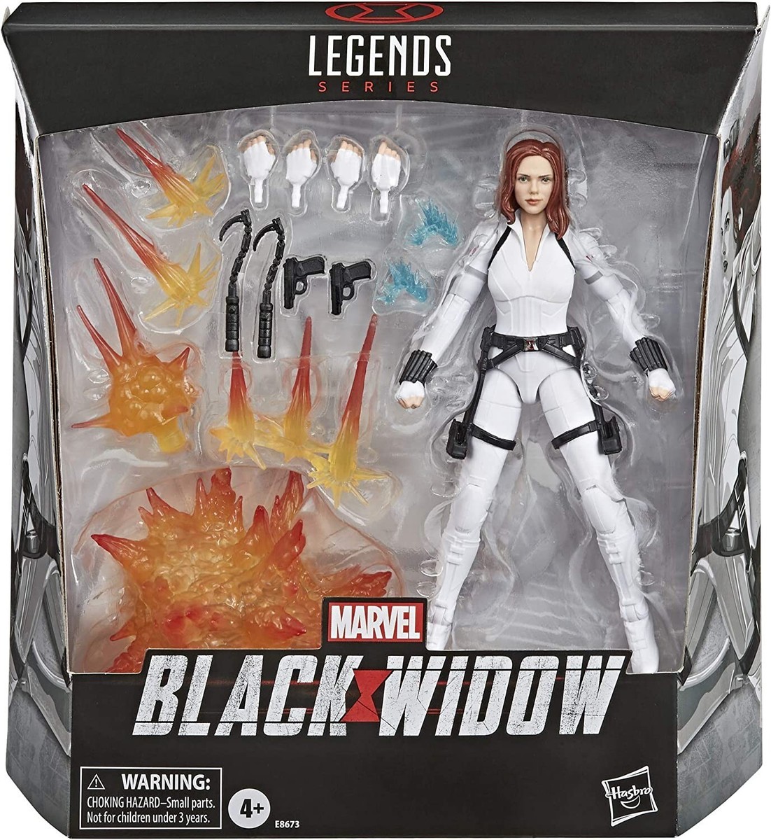Marvel Hasbro Black Widow Legends Series 6-Inch Collectible Black