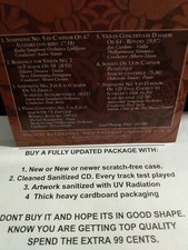 Beethoven Symph #5 plus many more see playlist in picture Complete CD Package 