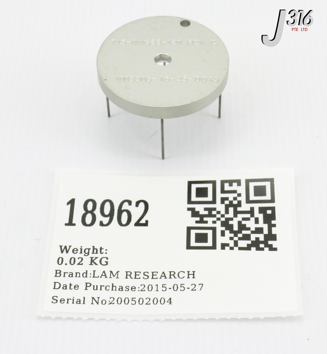18962 LAM RESEARCH LIFTER,WAFER,4-PIN FLEXIBLE 715-011622-120 | eBay