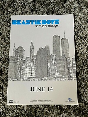 Rare Vintage 2004 Magazine Advert Picture The Beastie Boys To The 5 Boroughs Ad