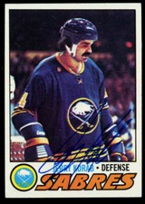 Jerry Korab #128 signed autograph auto 1977-78 Topps Hockey Trading Card