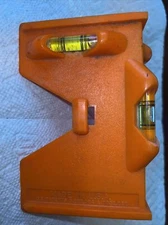Johnson Heavy Duty Post and Pipe Level - No. 175 Orange - Made in USA