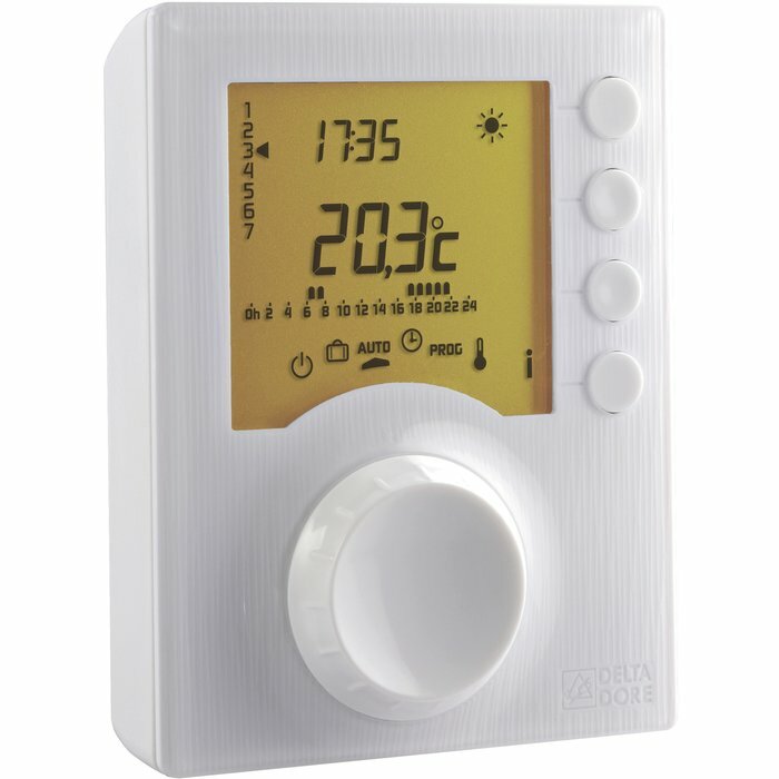 Thermostat Tybox 117 programmable pour stopper le gaspillage de chauffage