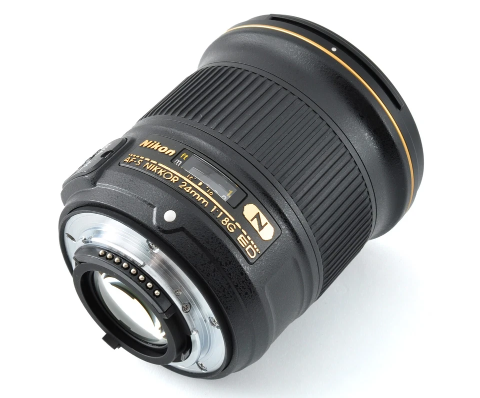 Nikon AF-S NIKKOR 24mm f/1.8G ED lente principal gran angular SWM con filtro ... - Imagen 2 de 4