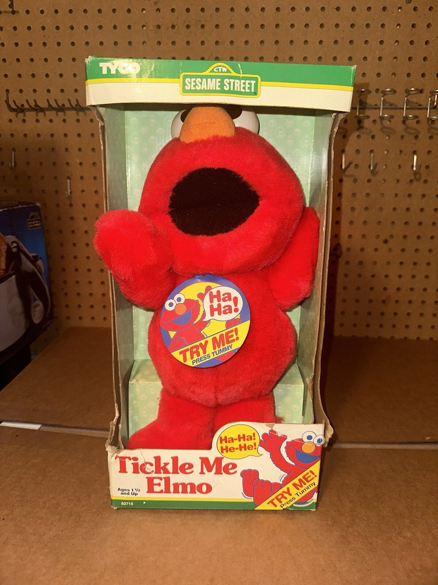 New Tickle Me Elmo TYCO Tickle Me Elmo 1996 NEW IN BOX