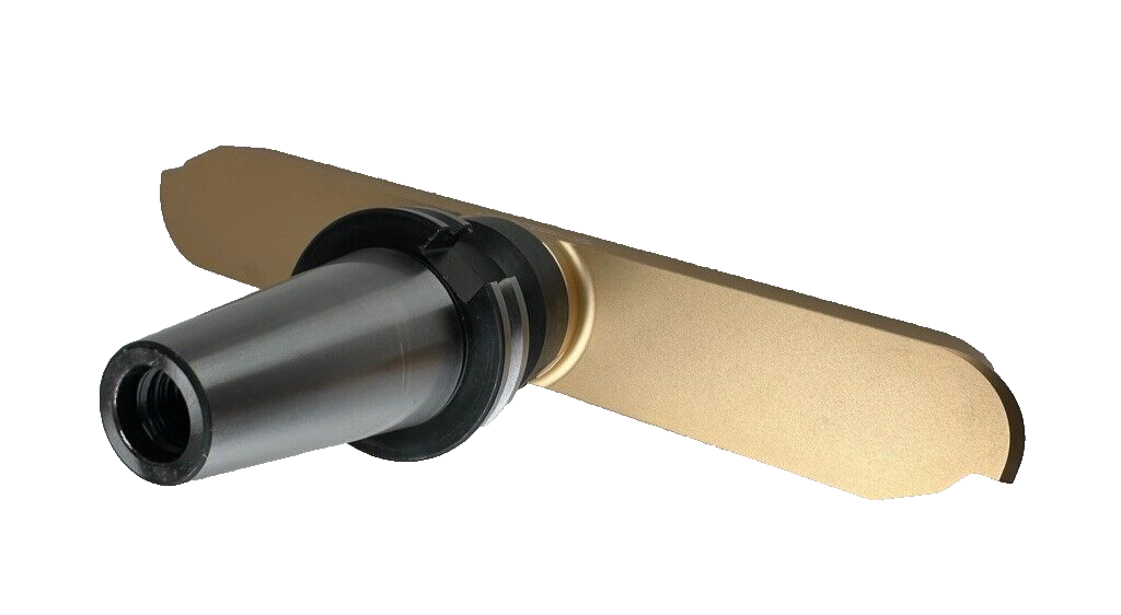 8” Fly Cutter w/ CAT40 Arbor & SEHT Inserts For Aluminum Milling