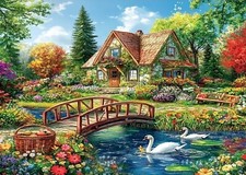 Landscape Adult Paint by Number Kits on Canvas, DIY Painting with Numbers for...