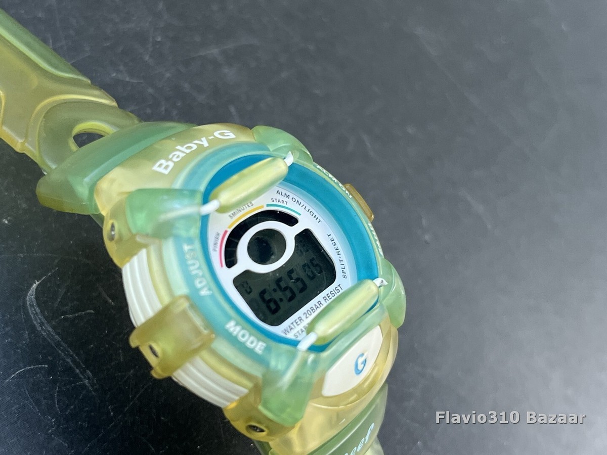 Casio BABY-G BGR-200 (1850) Reef 42mm Clear Watch Made in Casio BABY-G BGR-200 (1850) Reef 42mm Clear Watch Made in