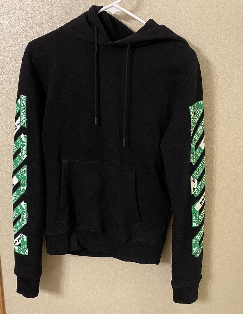 Off-White SSENSE Exclusive Black 3D Diag Hoodie XS | eBay