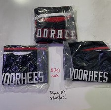 ARI LEHMAN Signed Auto Jason Voorhees Hockey Jersey W/ Inscriptions JSA COA