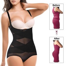 Fajas Colombianas Body Shaper Reductoras Levanta Cola Post Surgery Shaper Corset