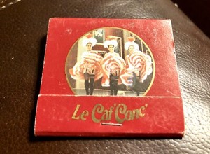 Le Caf’ Conc / Le Château Champlain, Montreal, Canada, Full Unstruck Matchbook