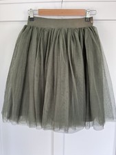 Matilda Jane 435 Adventure Begins Treehouse Green Skirt Tulle Girls Sz 16