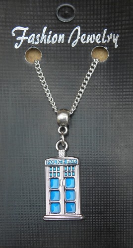Tardis Pendant Necklace 18" or 24" Inch chain Police Box Charm | eBay