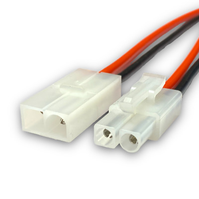 1 Paar Tamiya Stecker Buchse Male Female + 20cm Kabel 18AWG Lipo Akku Kupplung