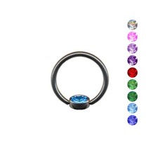 LIPPENBÄNDCHEN   HELIX TRAGUS SEPTUM KLEMMRING BCR PIERCING VIELE FARBEN WÄHLBAR