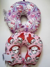 Hello Kitty Or My Melody Travel Comfort Pillow Sanrio