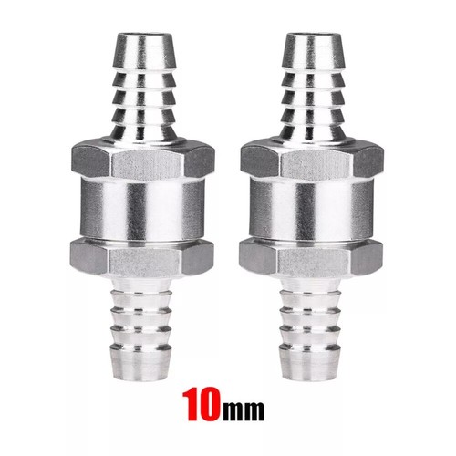2PCS Non Return Valve One Way Inline 6/8/10/12mm Fuel Air Water Pipe Tube Hose - Picture 15 of 29