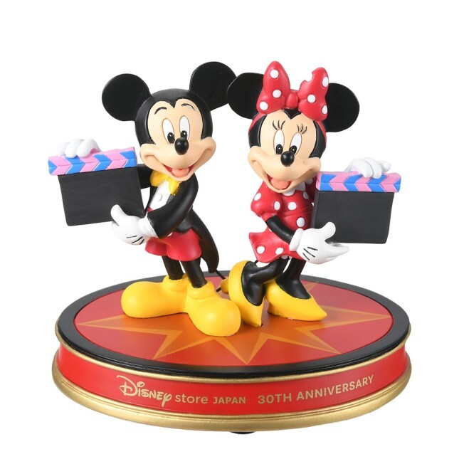 ディズニー　ミッキー　ミニー　フィギュアリン　21点 30周年 Disney Store Japan 30TH Mickey Mouse & Minnie Mouse Figure Height