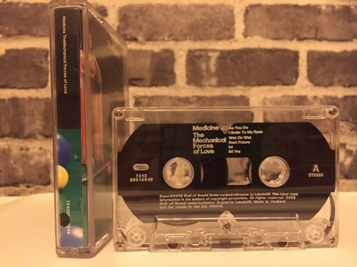 Medicine The Mechanical Forces of Love Cassette Tape (Wall of Sound 2003) - Picture 3 of 4
