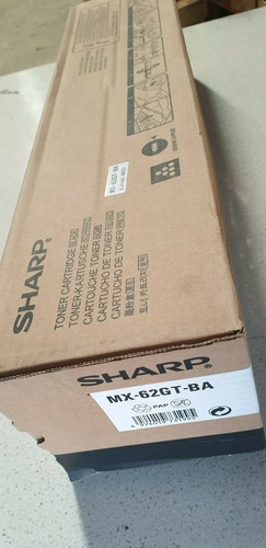 Genuine Sharp MX62GTBA Black Toner Cartridge , Sharp MX-6240N, MX-7040N - Picture 3 of 3